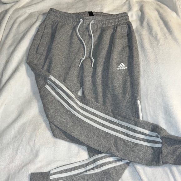 adidas Pants - ADIDAS Gray Joggers